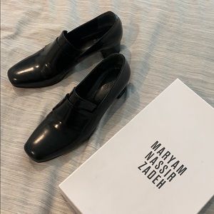 Maryam Nassir Zadeh Melisa Pilgrim Shoe in Black